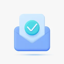Icon of an envelope, symbolizing email communication and support from JH Midland Builder.